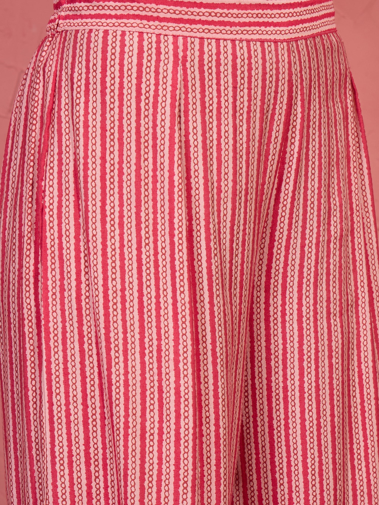 White V Short Kurti Pink Sharara Set (To be dispatched in 7 -10 days)