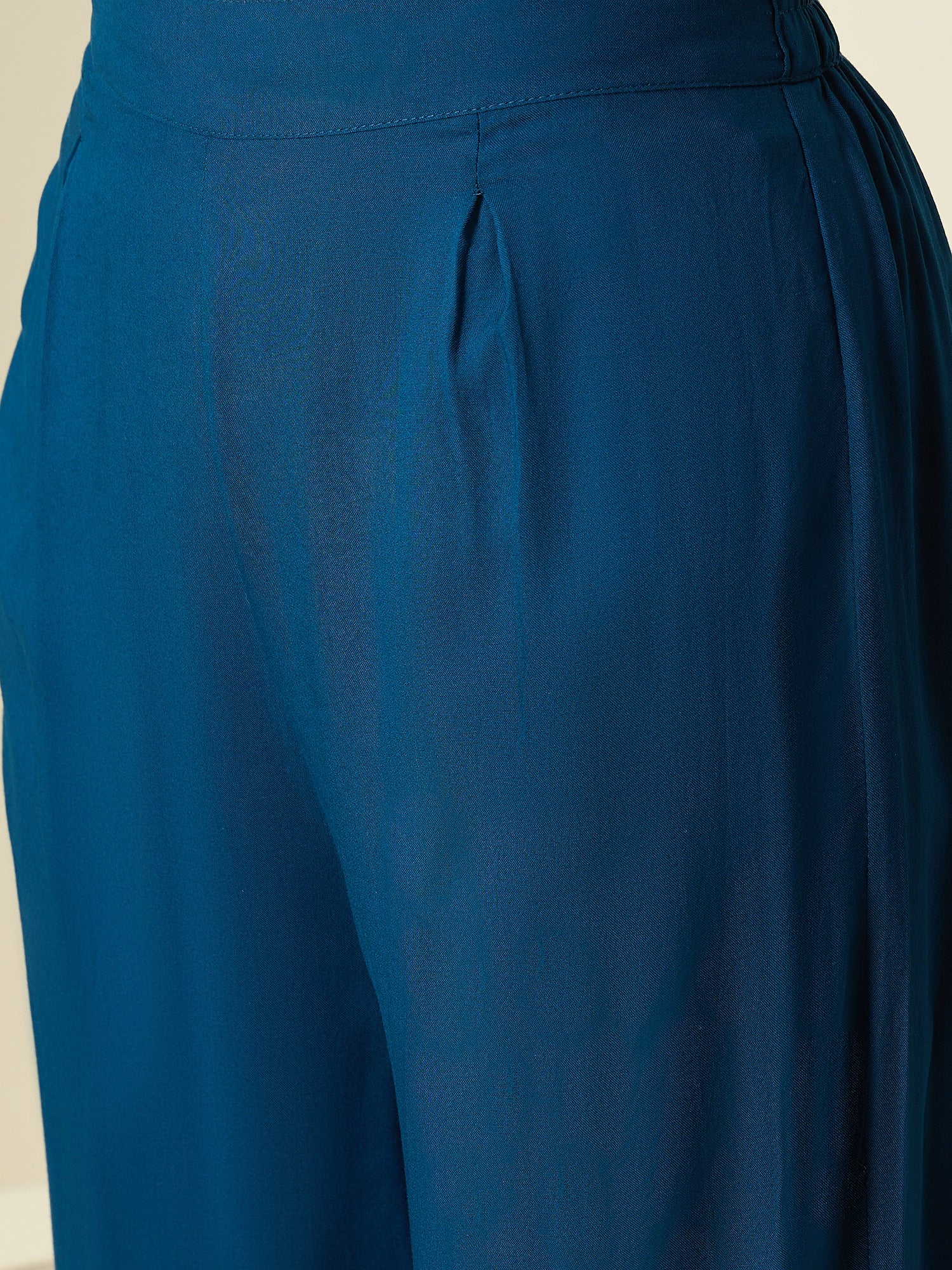 Midnight Blue Tapered Kurta Set