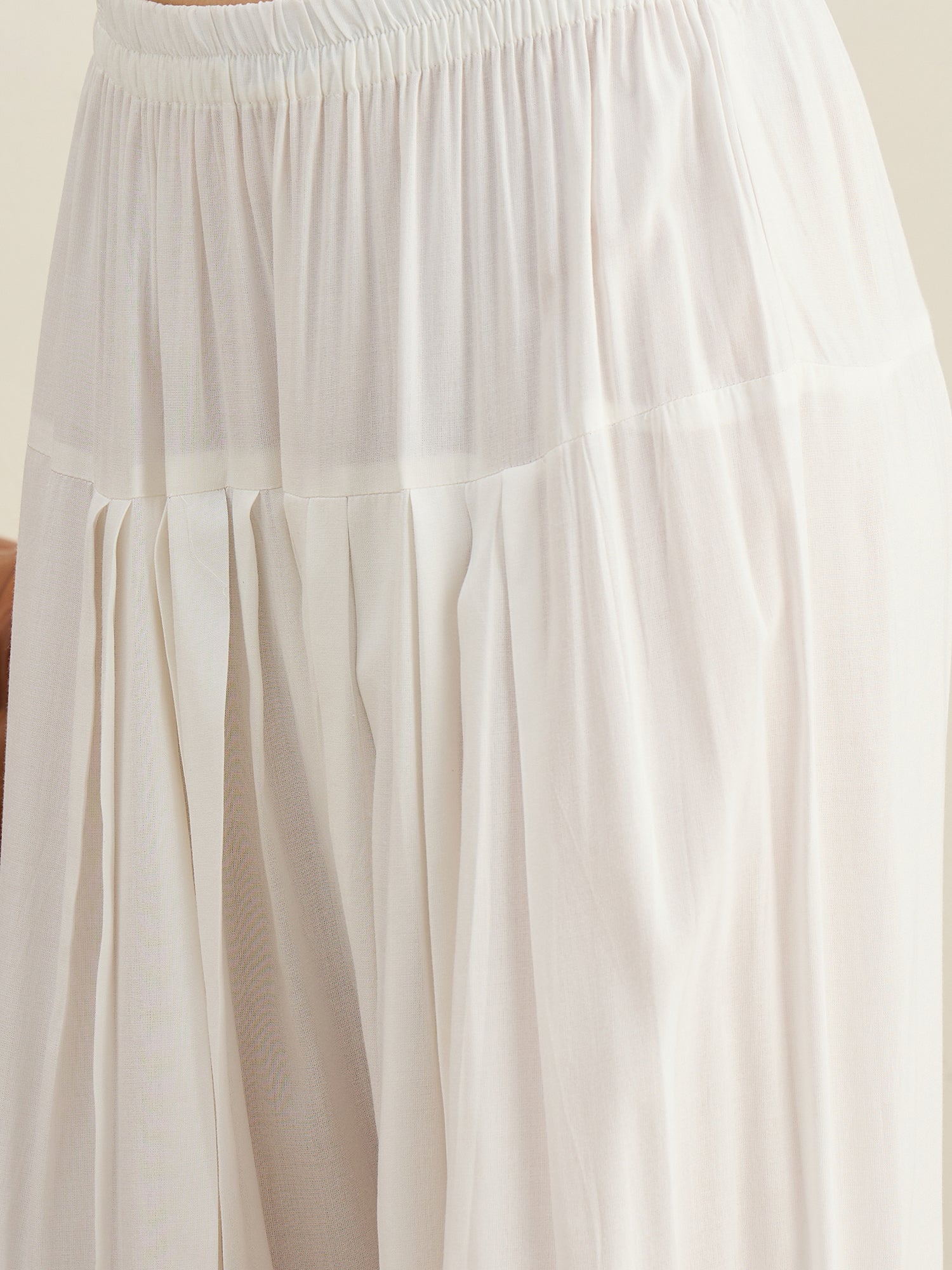 Black Multi White Salwar Kurta Set