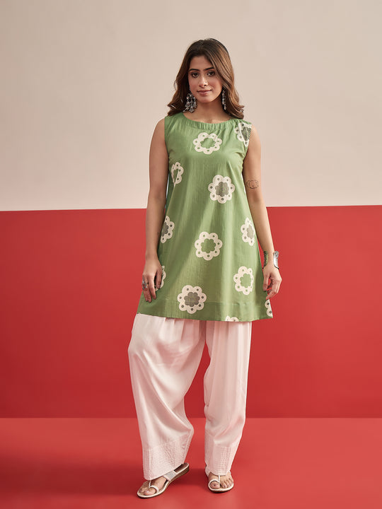 Light Green Kurta Salwar Set