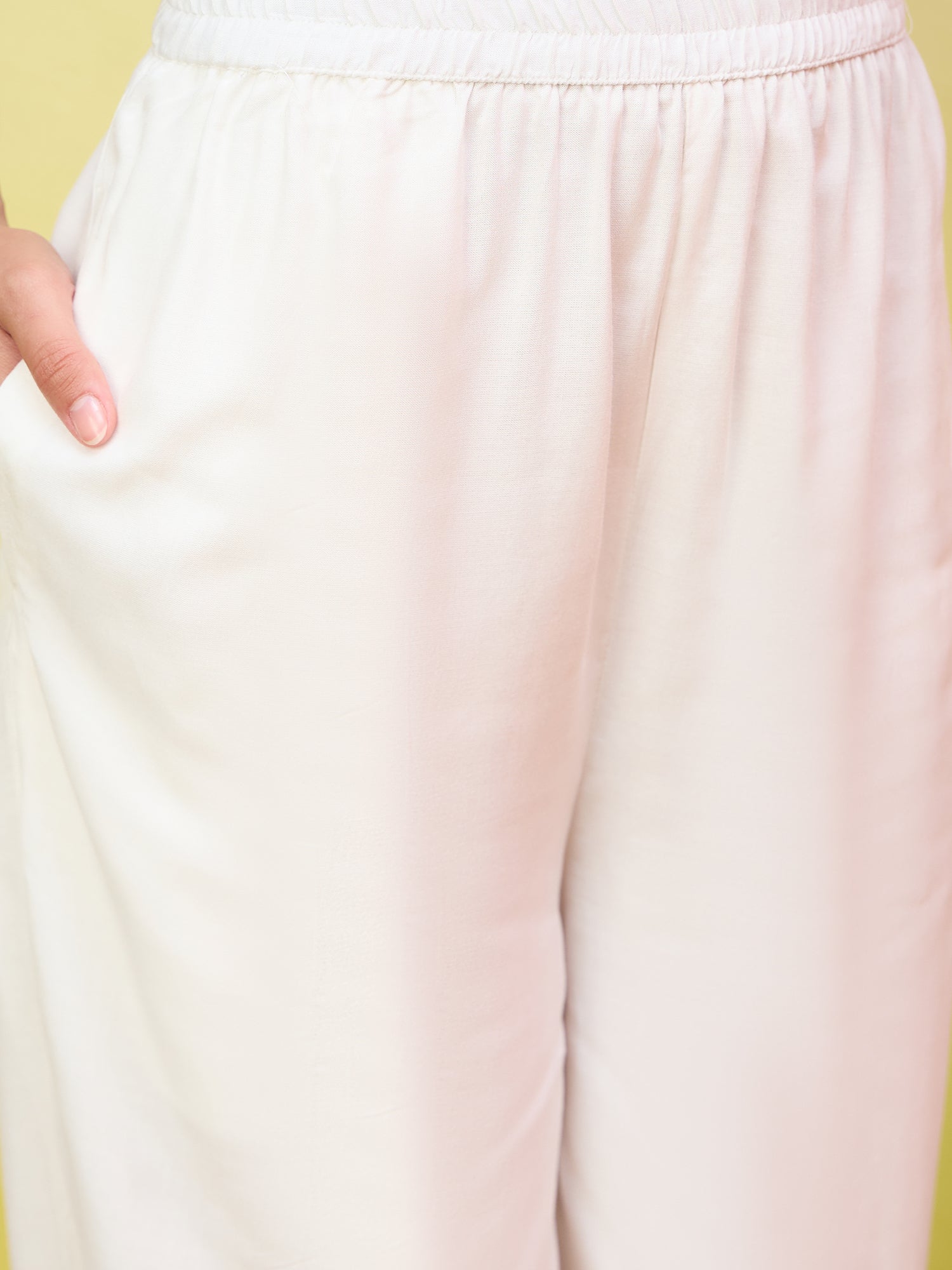 Green kurta White Afghani Set