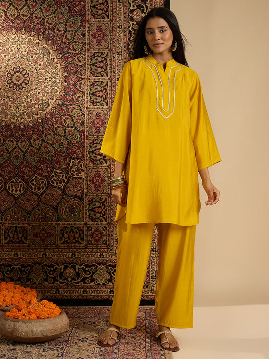 Haldi Noor Kurta Pant Set (To be dispatched in 7 -10 days)