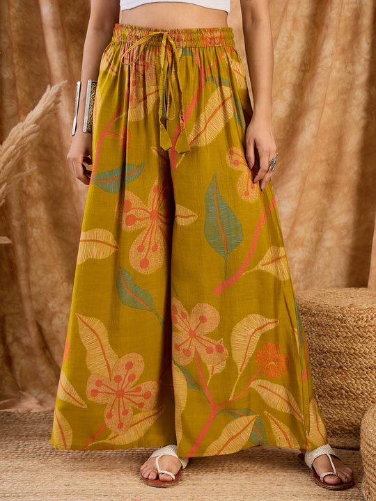 Lemon Yellow Leaf Fr Palazzo