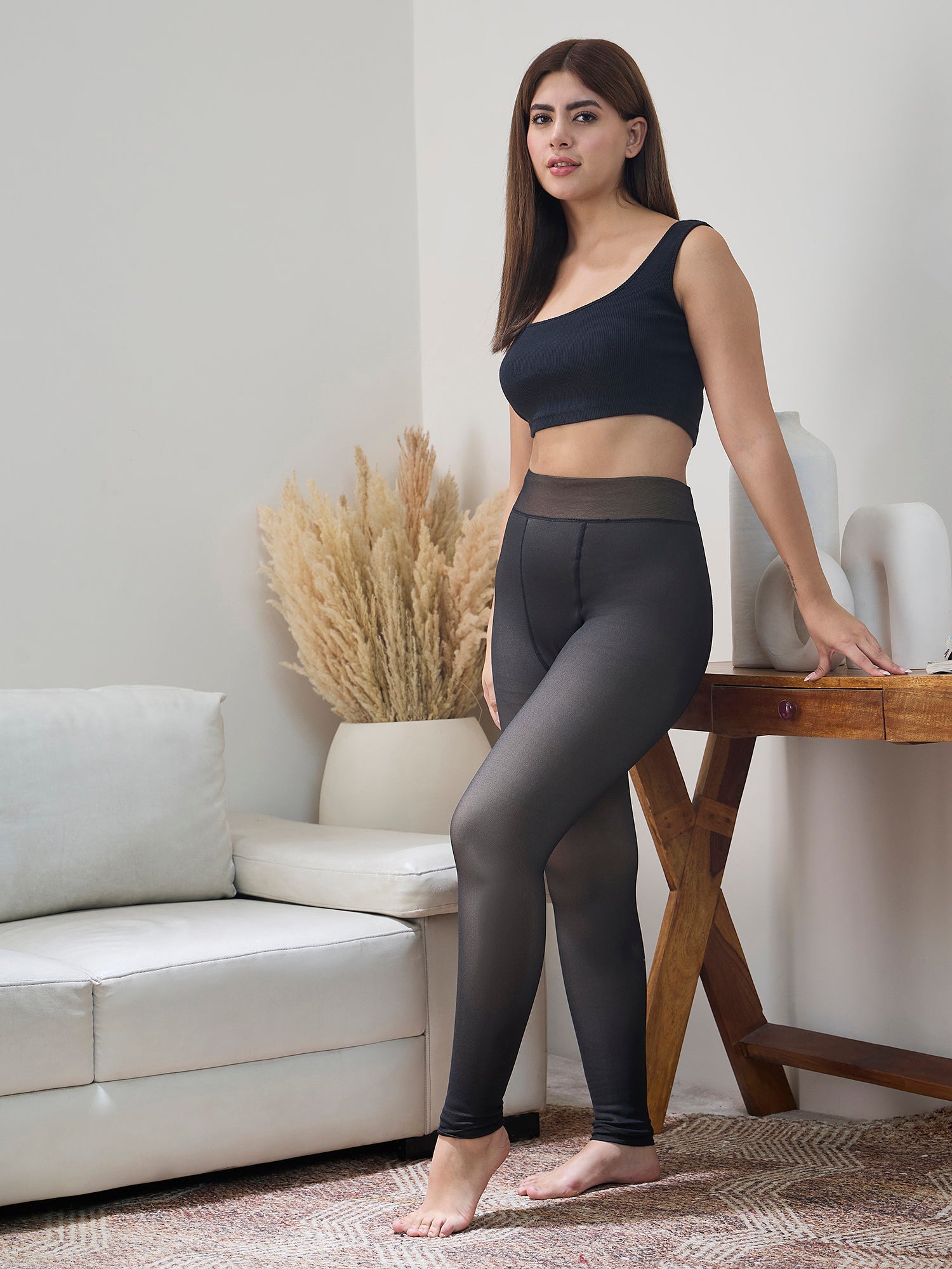 Black Beige Stocking