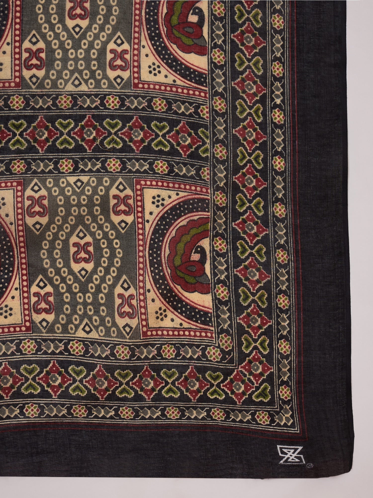 Dark Yellow Kalamkari Saree