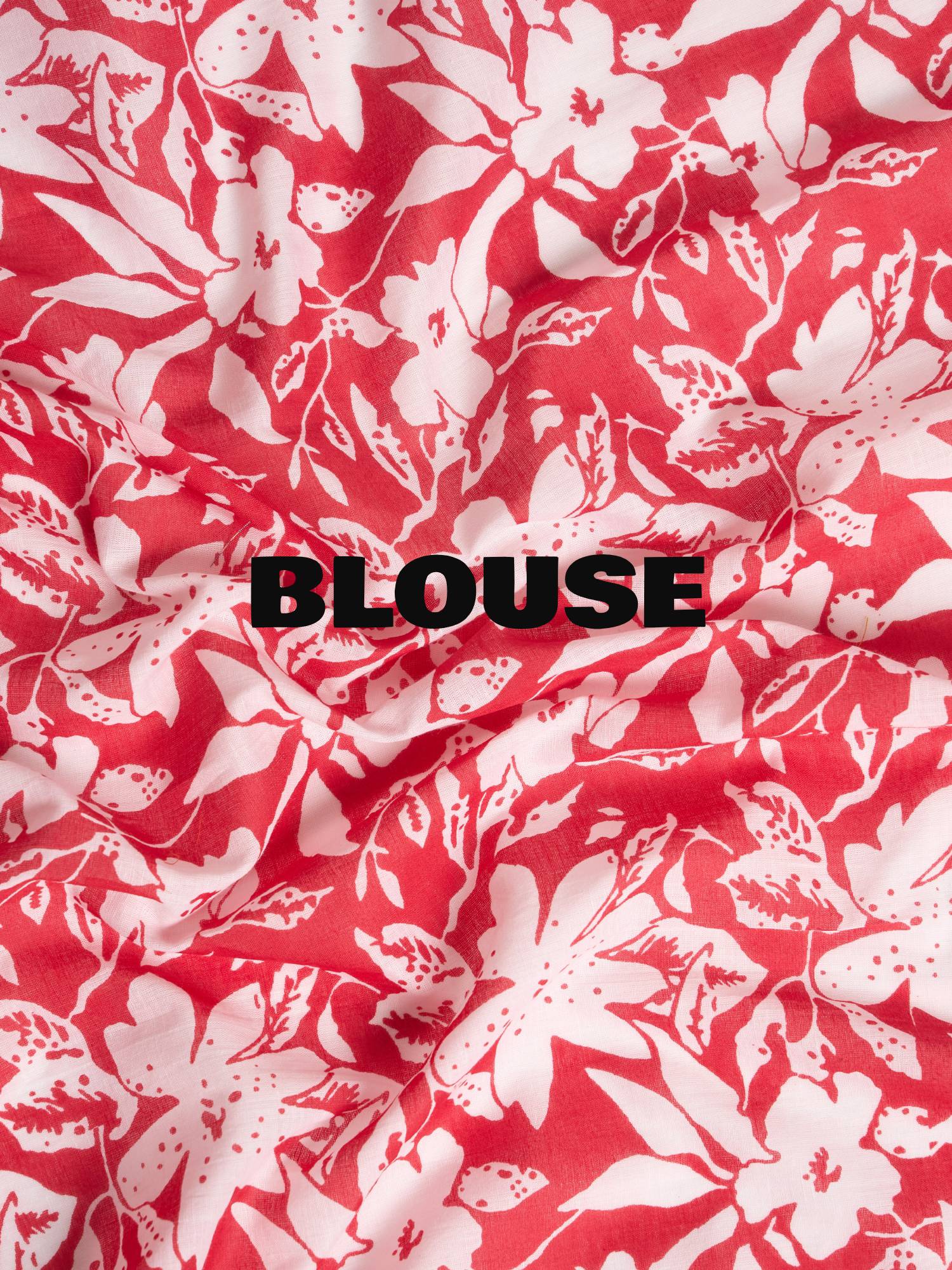 Red Tree Block Print Saree
