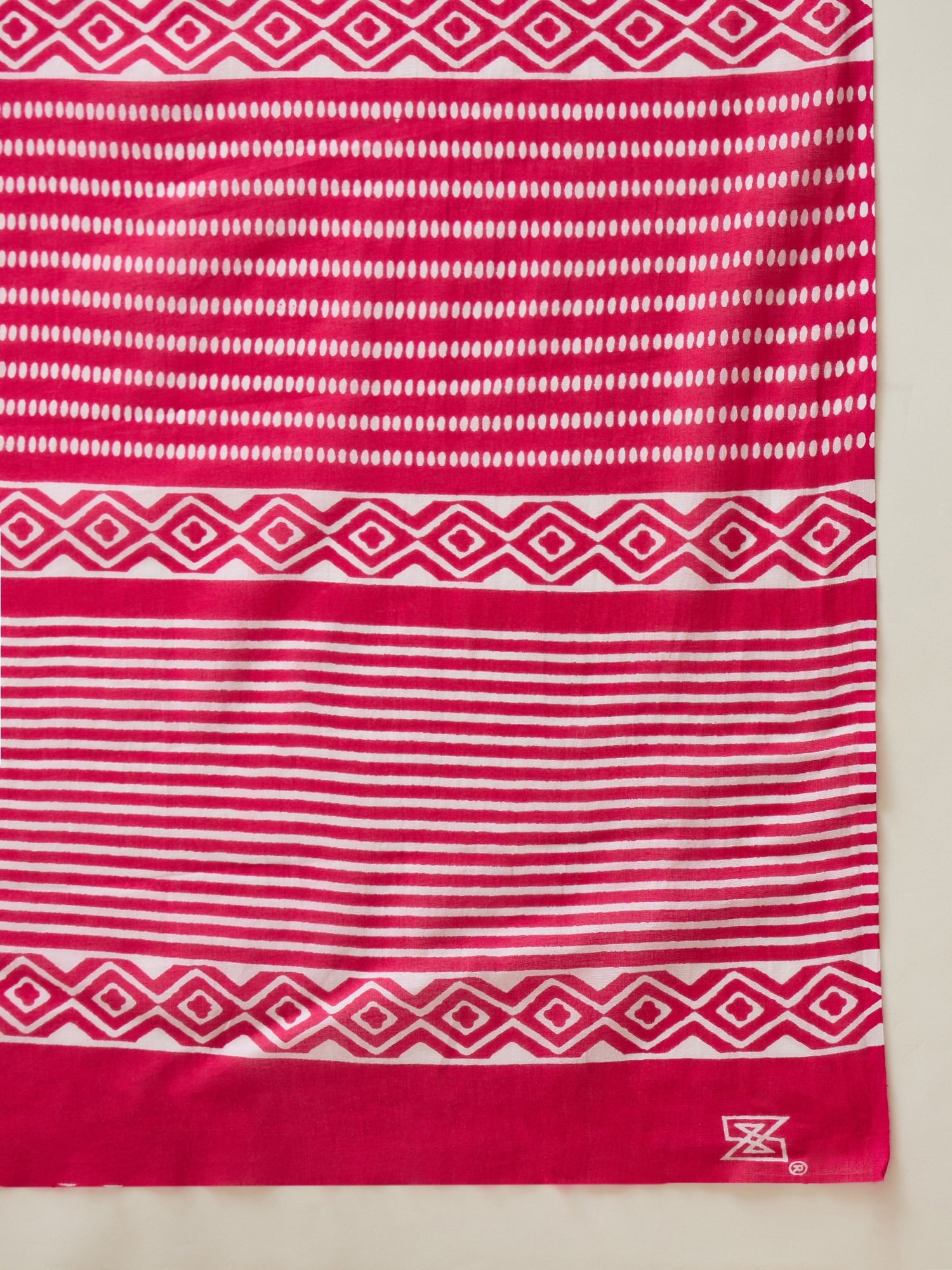 Pink Small Motif Saree