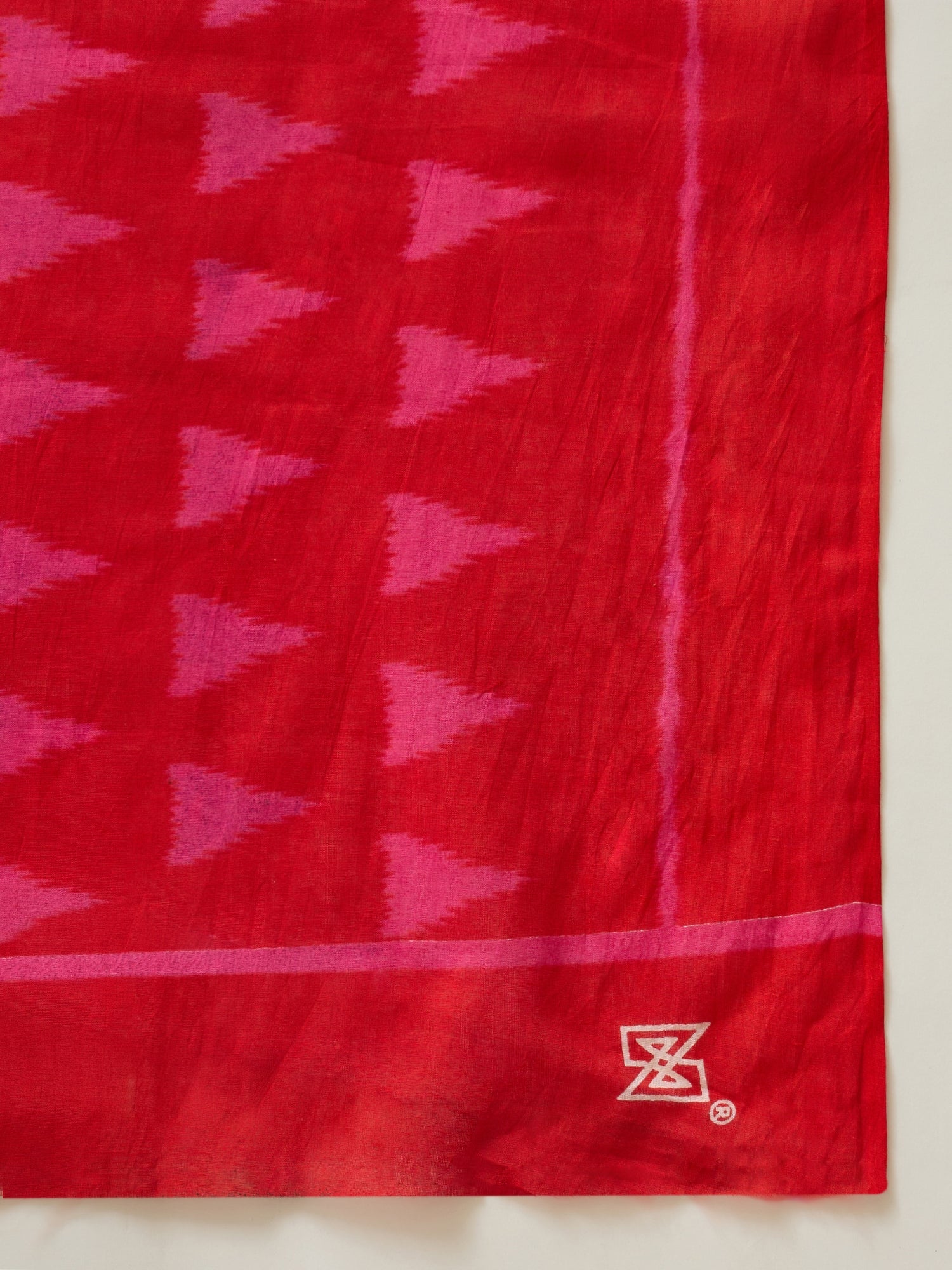 Black Hasta Mudra Saree
