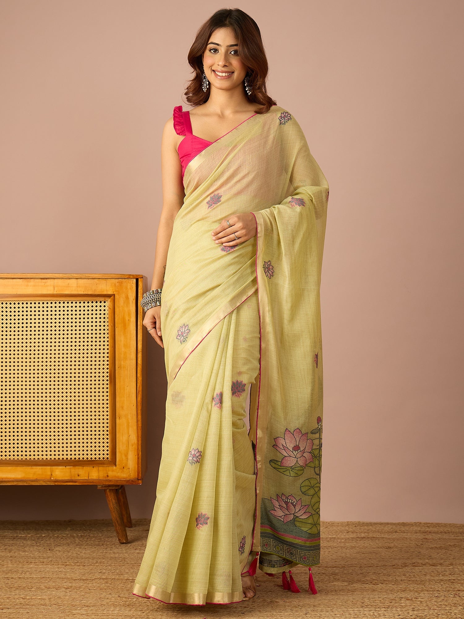 Light Green Mayuri Saree