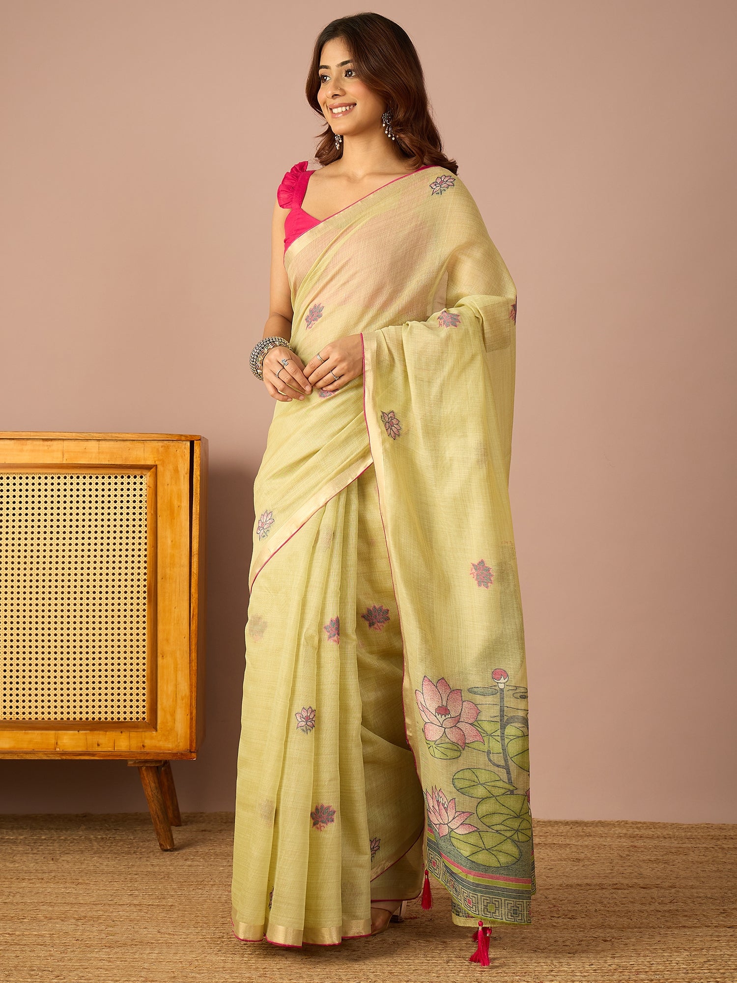 Light Green Mayuri Saree