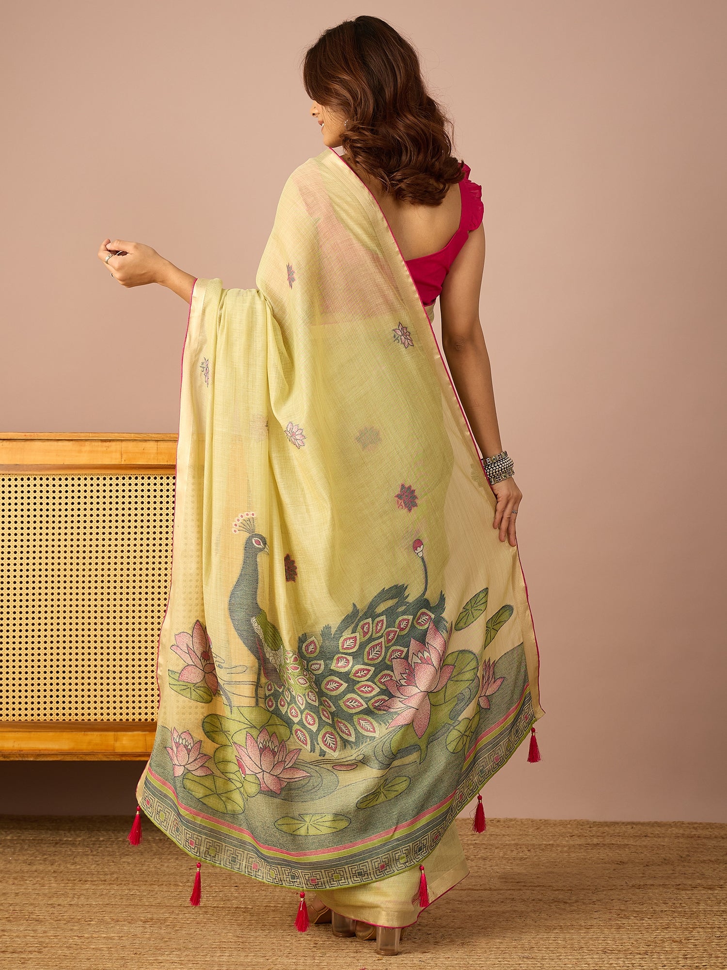 Light Green Mayuri Saree