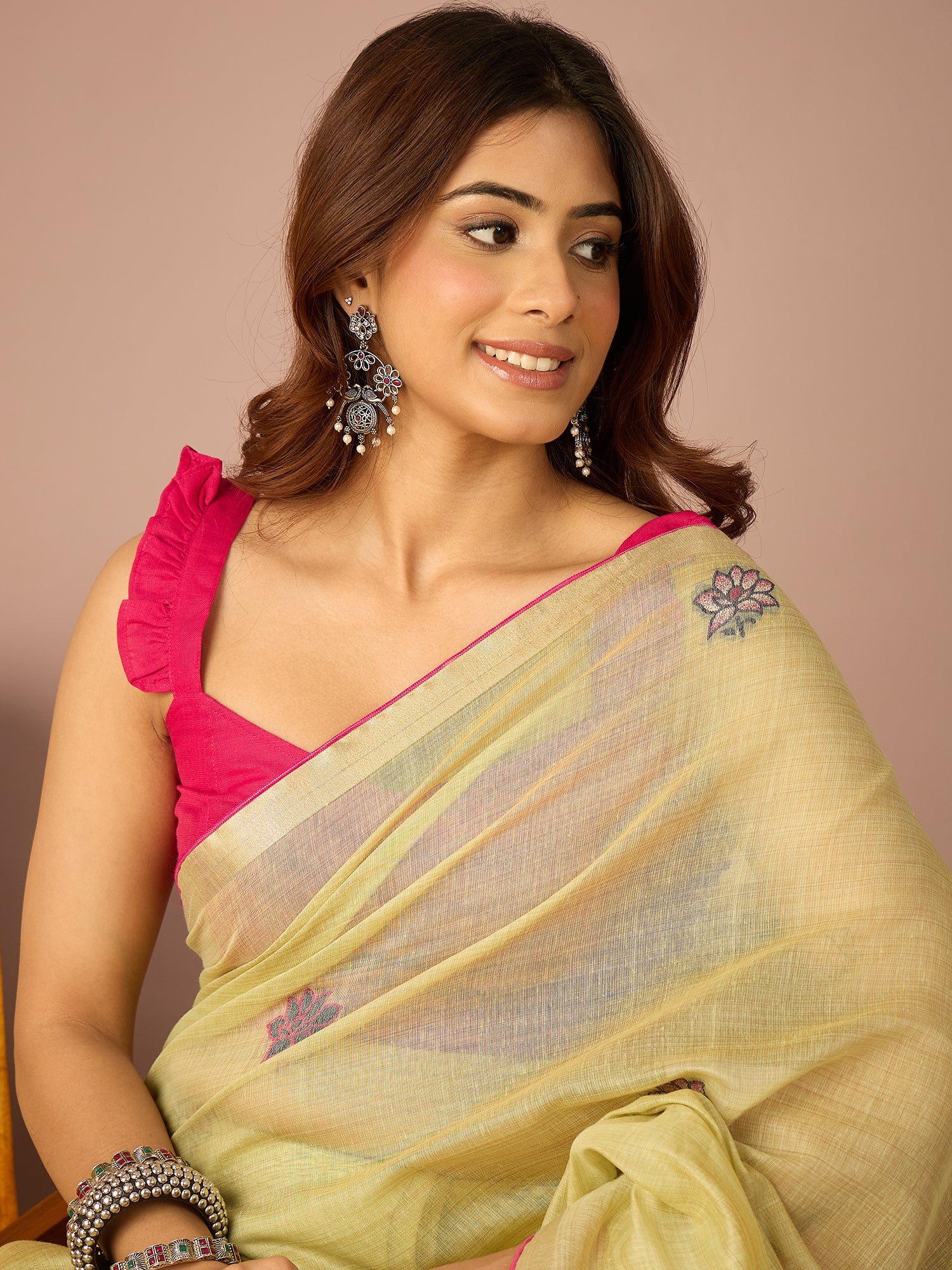 Light Green Mayuri Saree