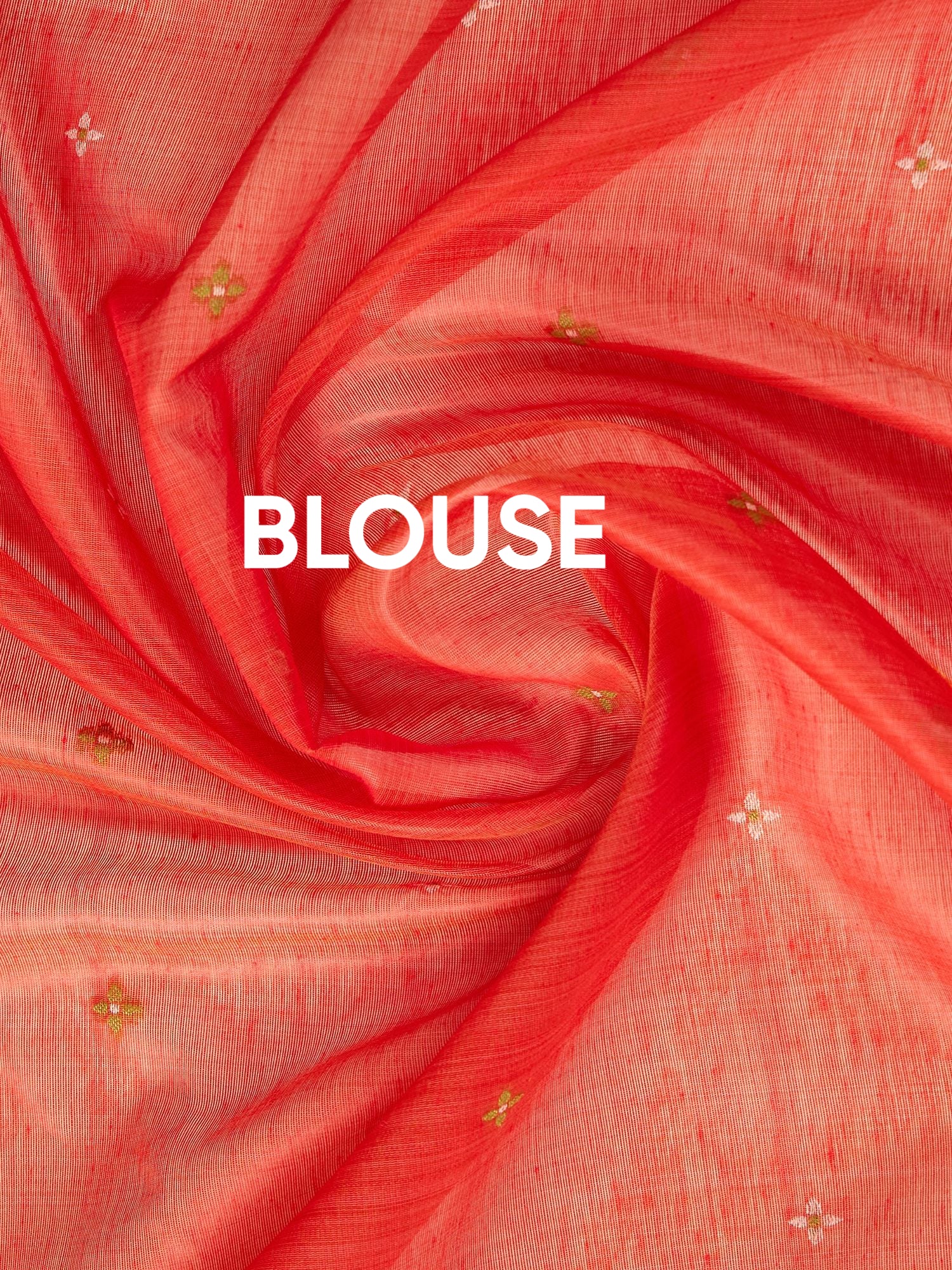 Red Banarasi Kora Saree