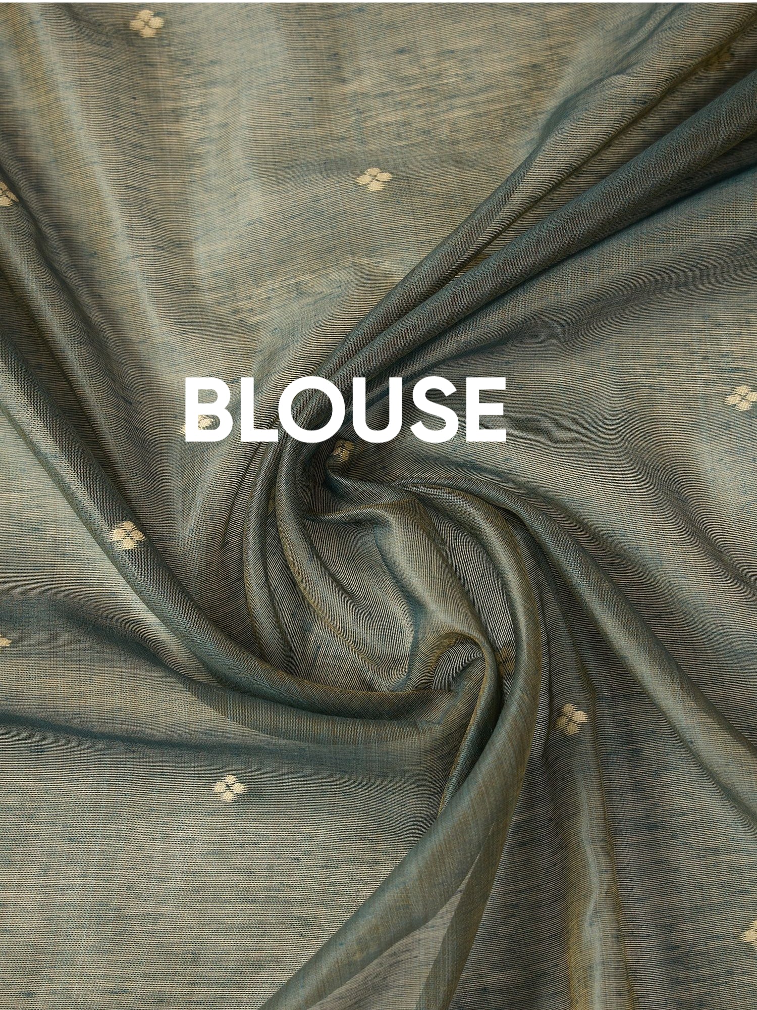 Steel Blue Gulaboo Saree