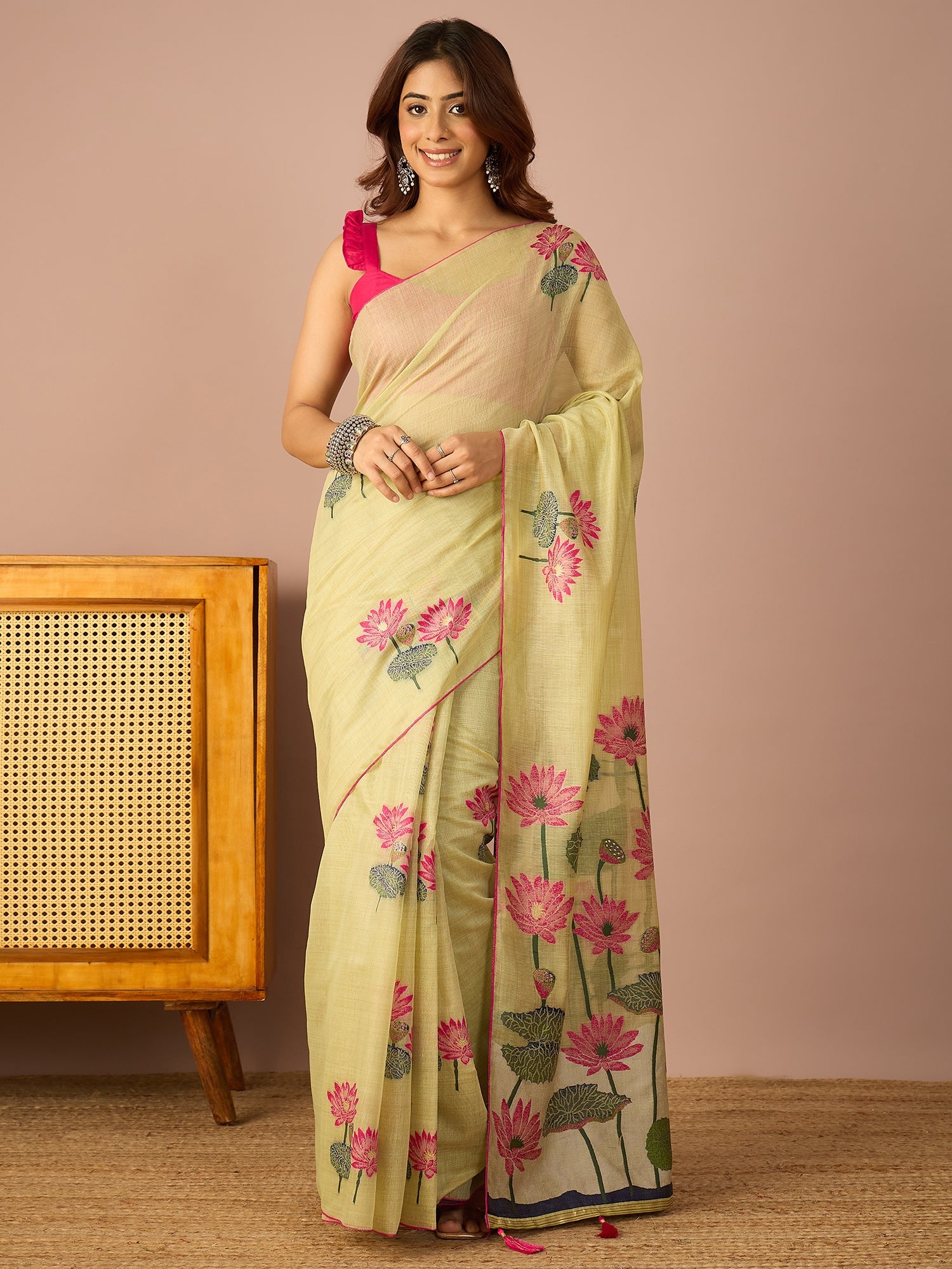 Light Green Kamal Saree