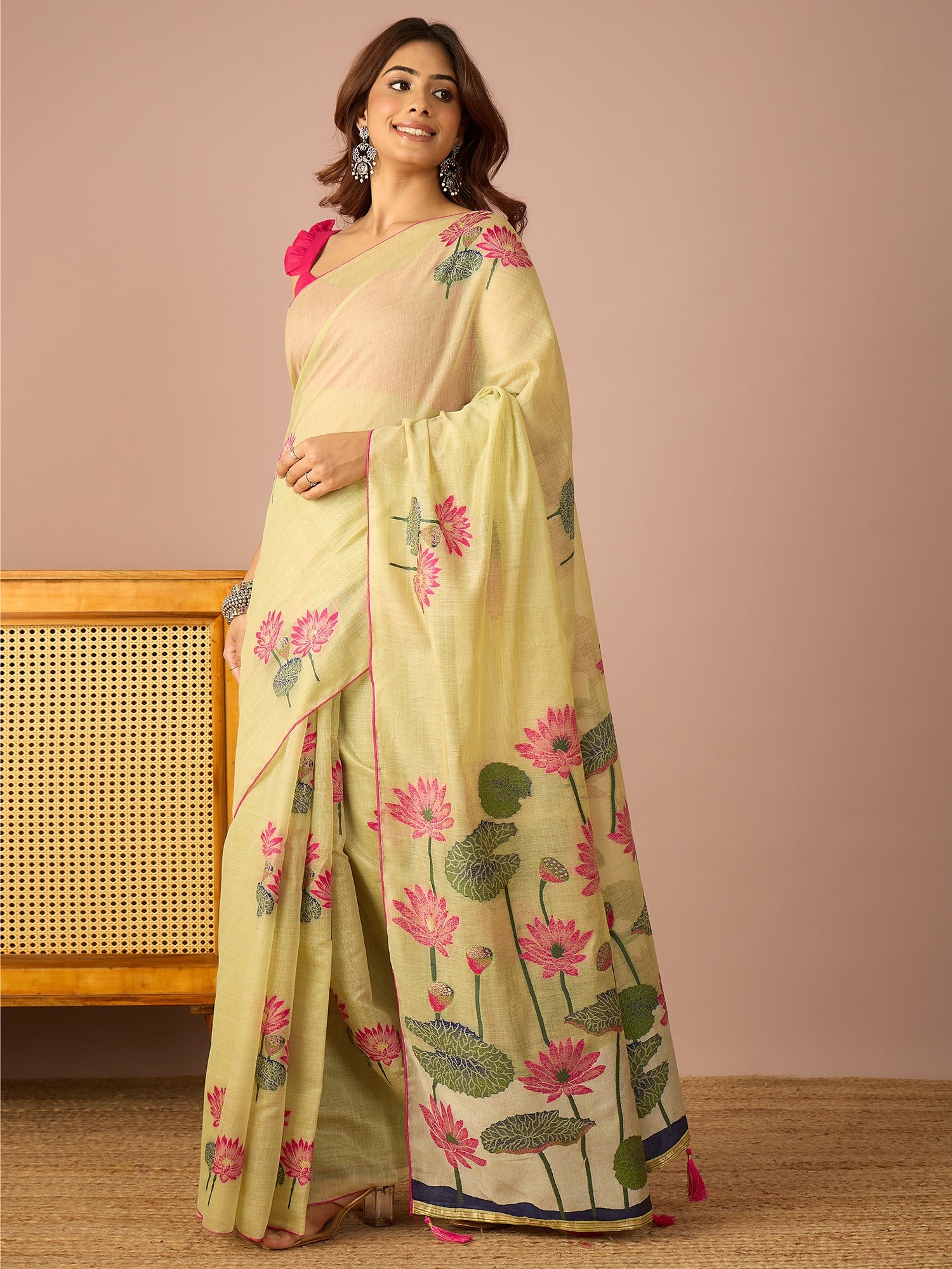 Light Green Kamal Saree