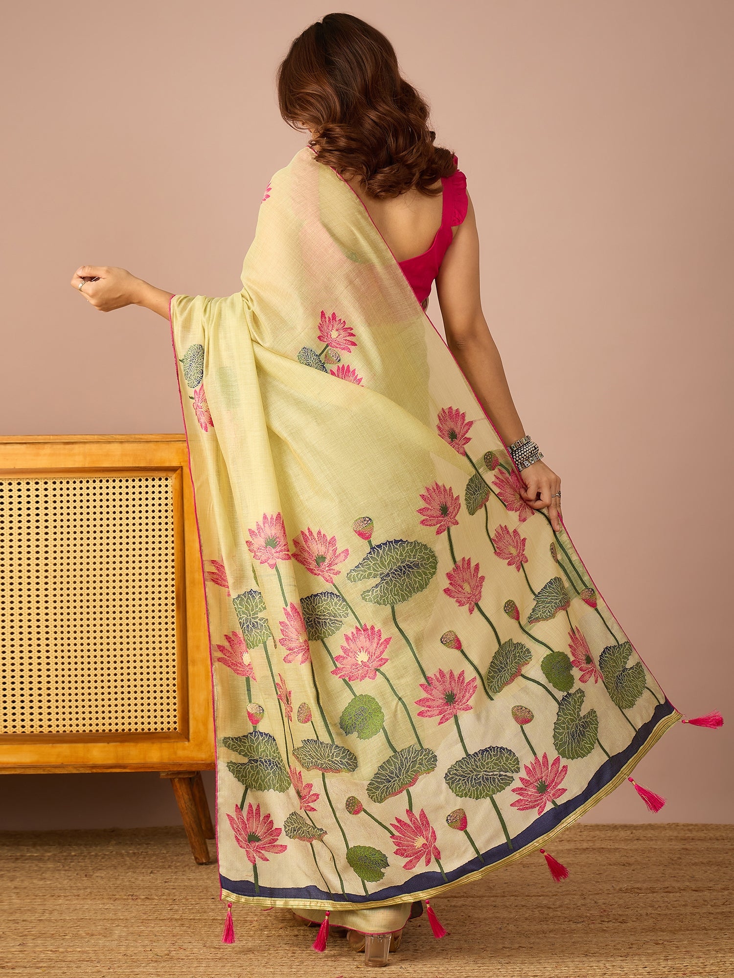 Light Green Kamal Saree