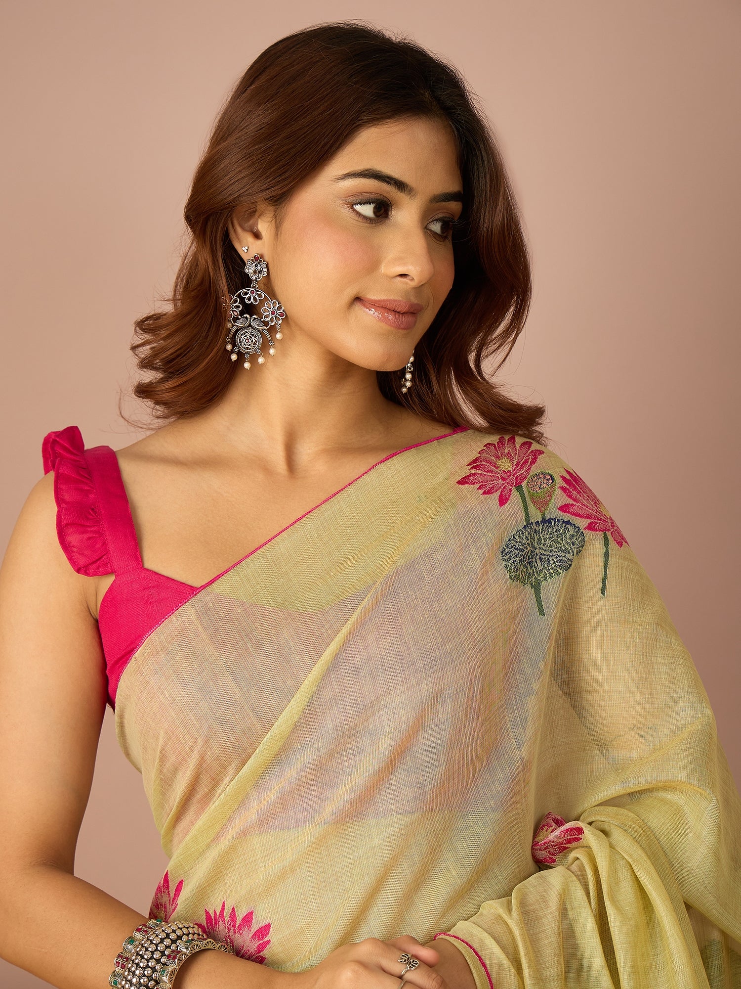Light Green Kamal Saree