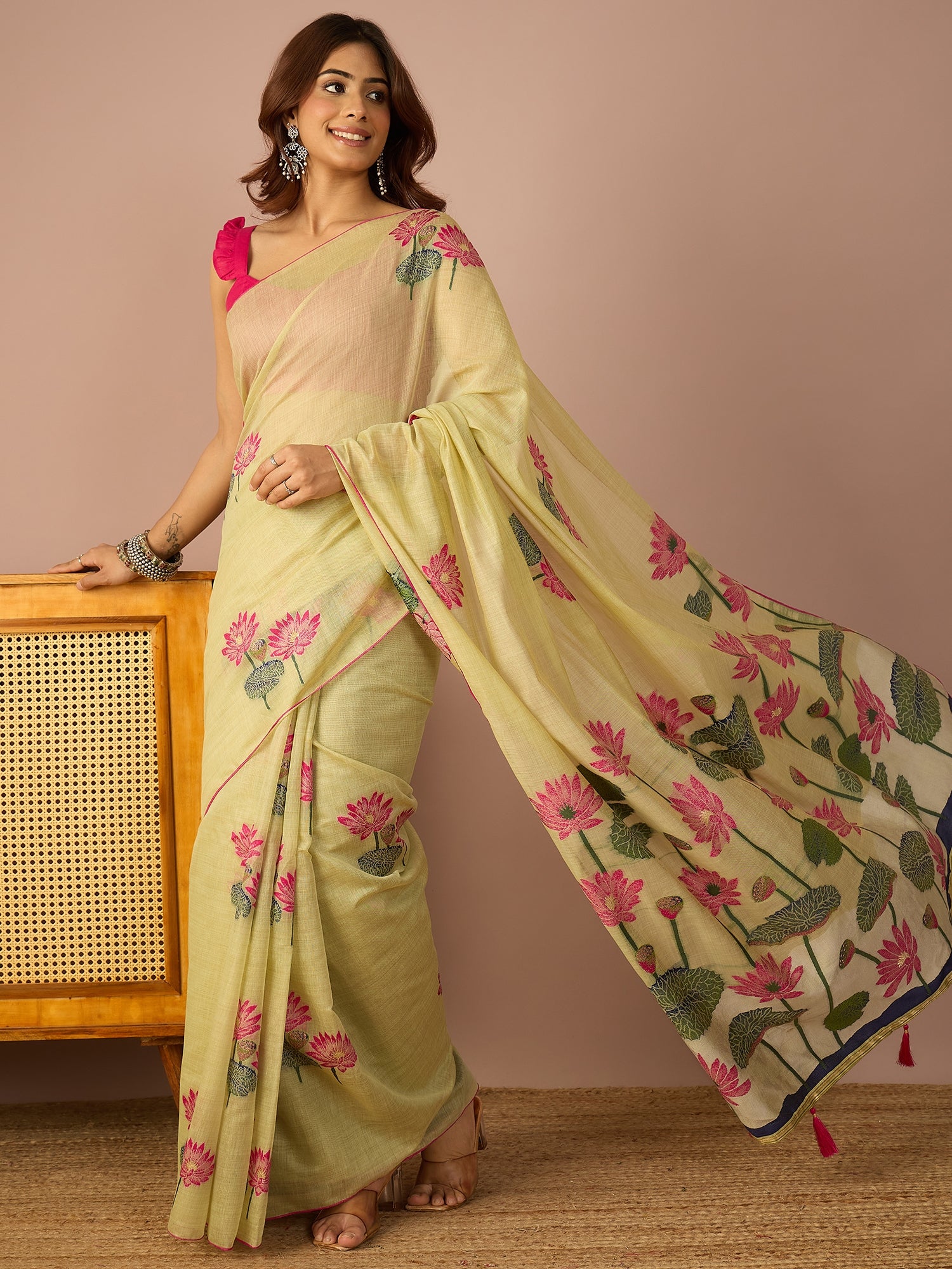 Light Green Kamal Saree