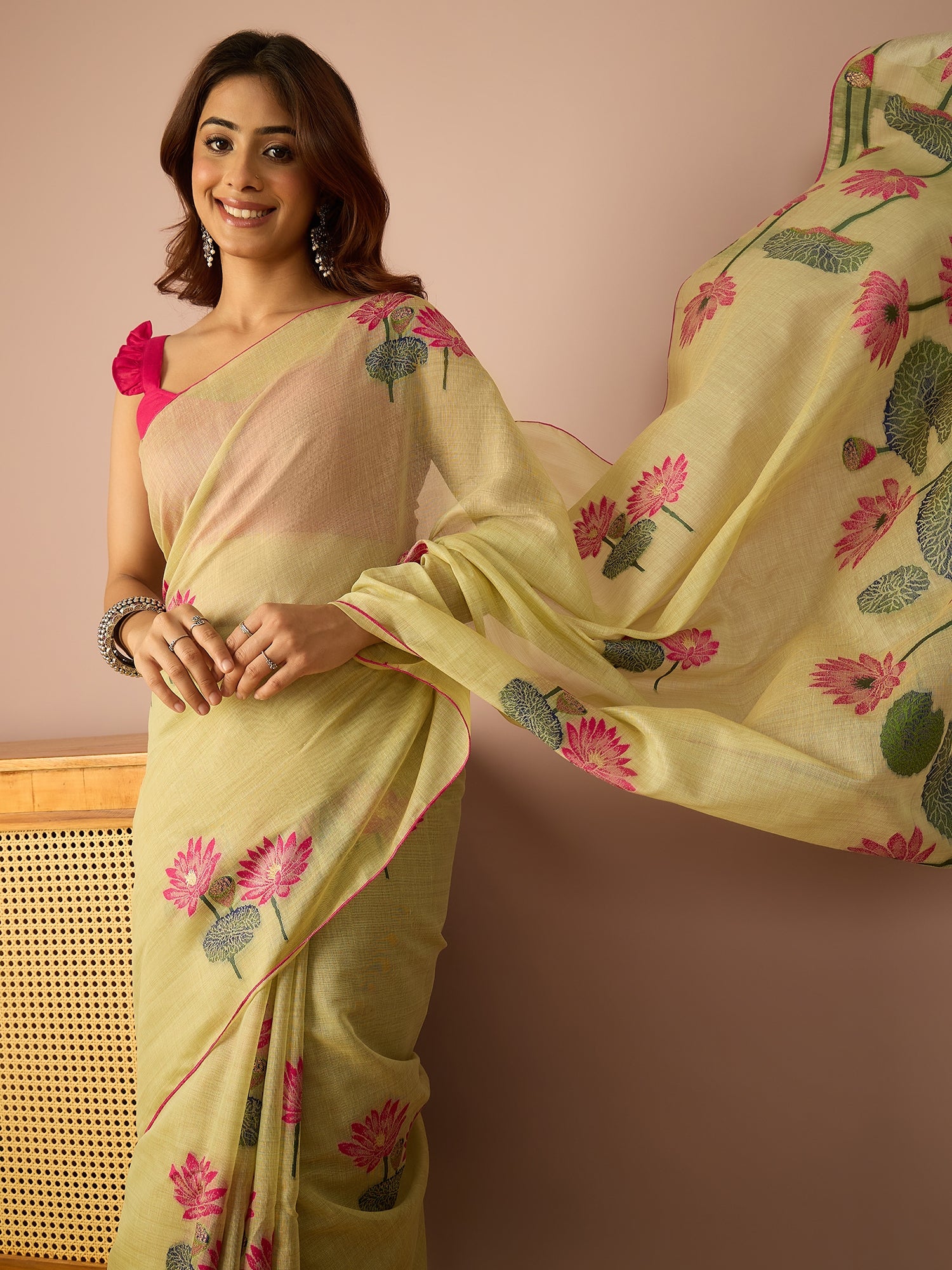 Light Green Kamal Saree
