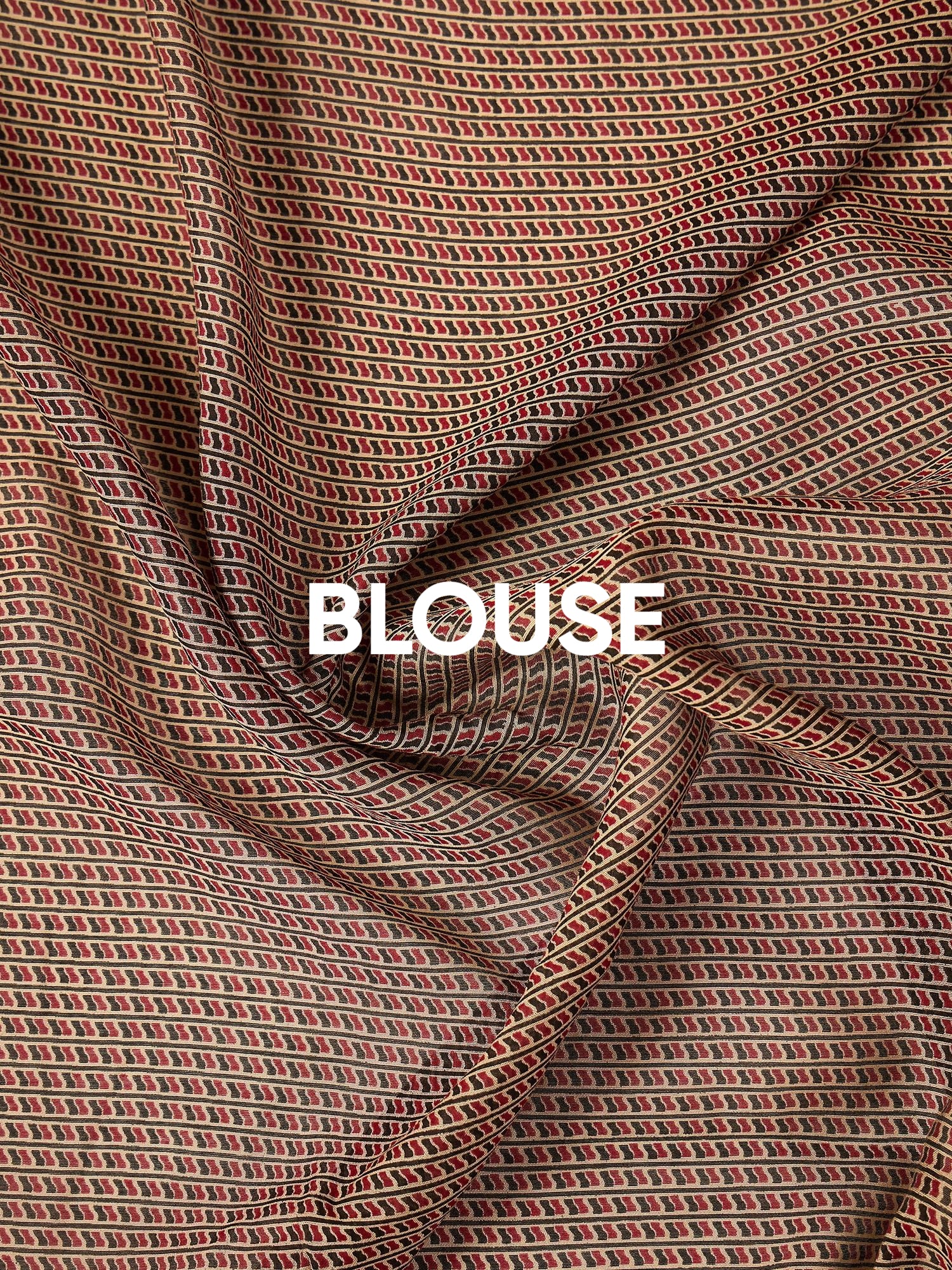 Maroon Kashmiri Print Saree