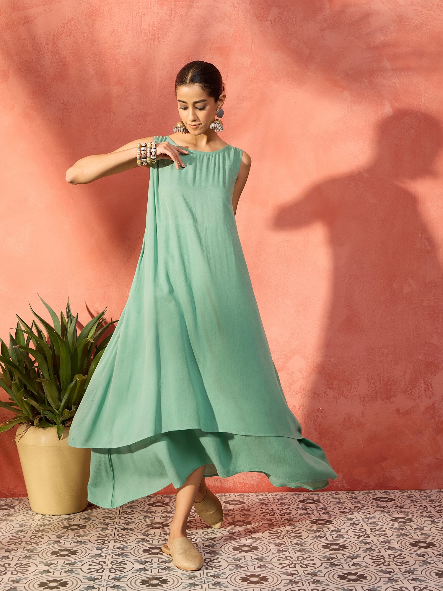 double layered dress Double Layer Dress