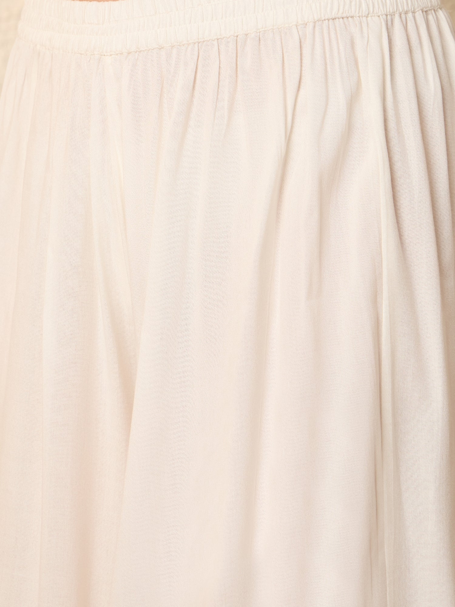 White Kurta Set Mystic Motif Dupatta