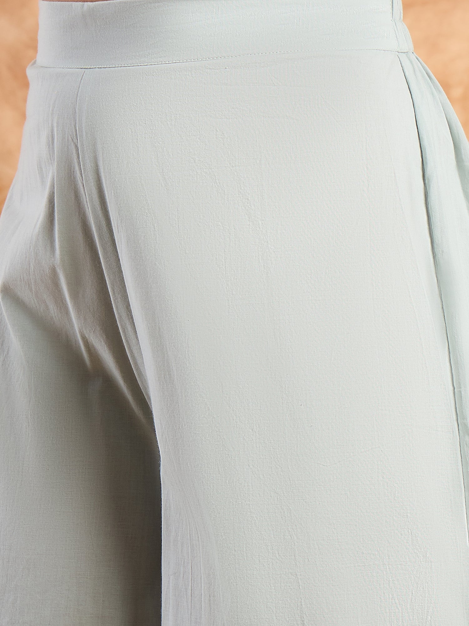 Steel Blue Kurta Set