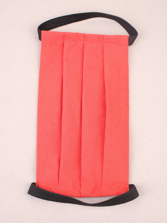 Solid Red  - Set of 2 Masks