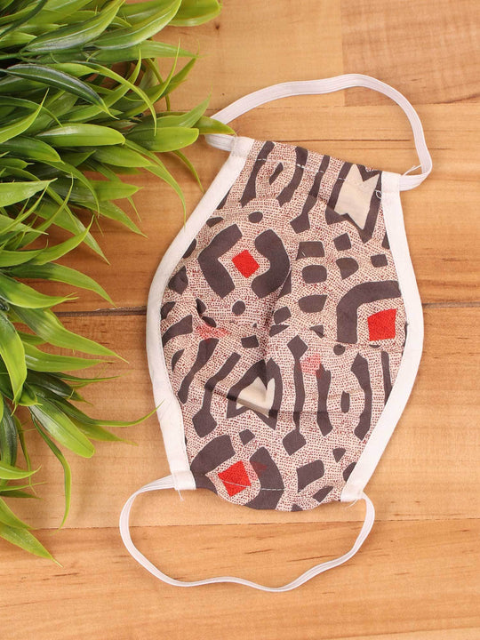 Boxy Print Mask - Set of 2