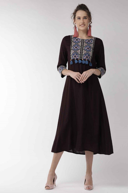 Exclusive Tassels Dress