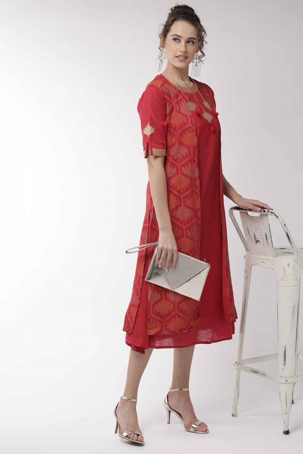 Sienna Red Dress