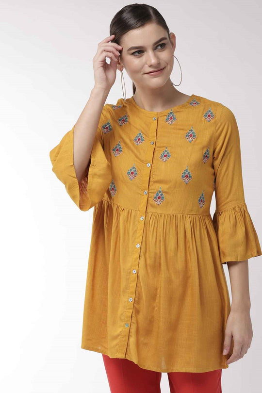 Burnt Amber Top