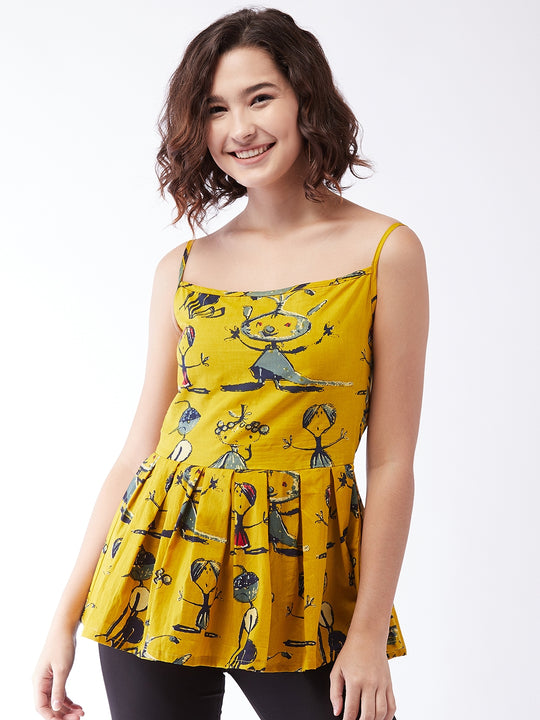 Quirky Spaghetti Top For Teens