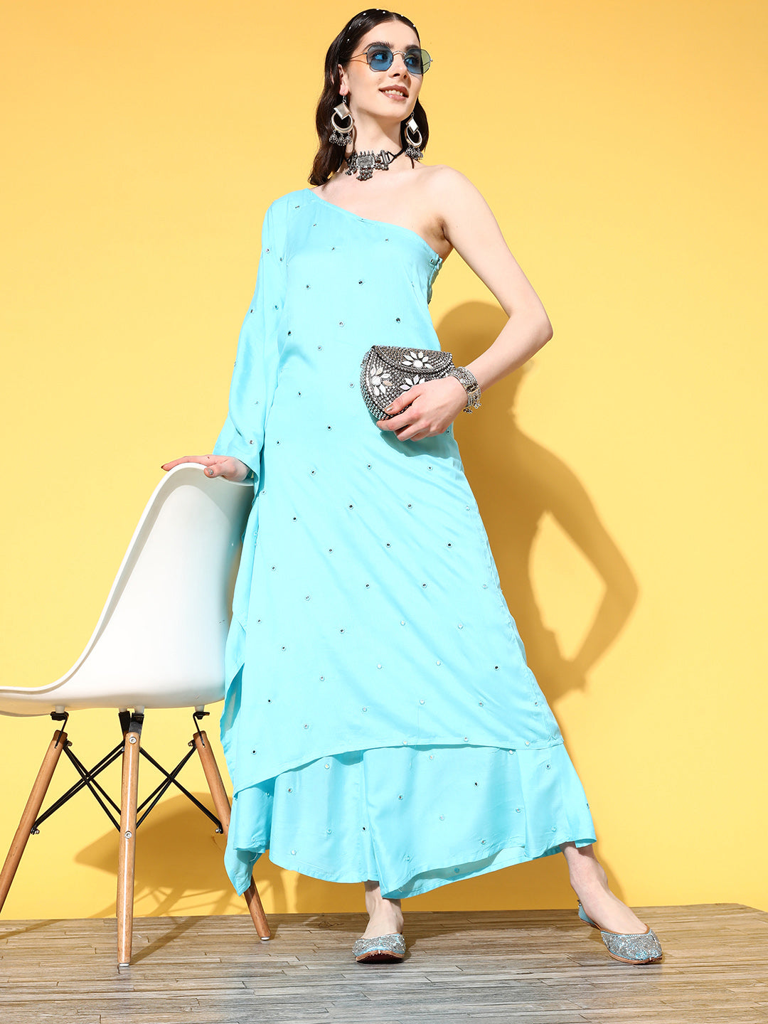 Buy Fashion Depth Women Light Blue Rayon Embroidered Straight Kurta Online  at Best Prices in India - JioMart.