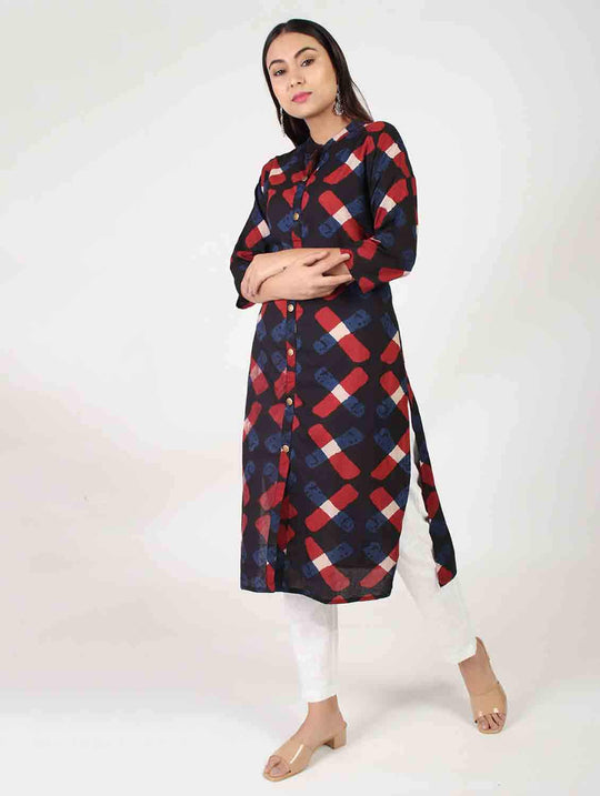 ARBASQUE PRINTED KURTI