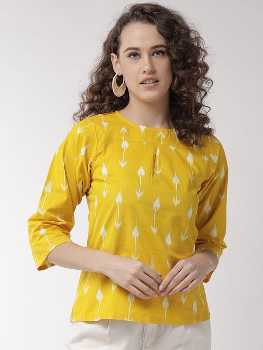 Yellow Arrow Top