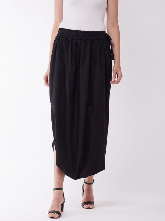 Black Cowl Dhoti