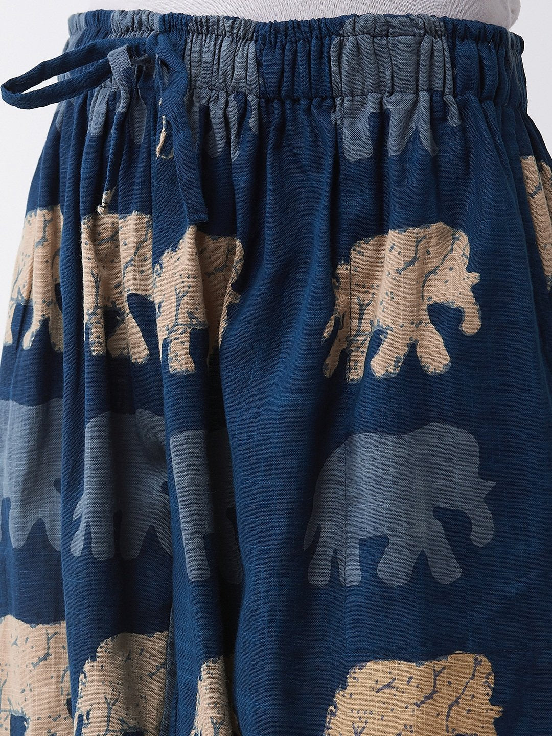 Elephant Print Harem Pants