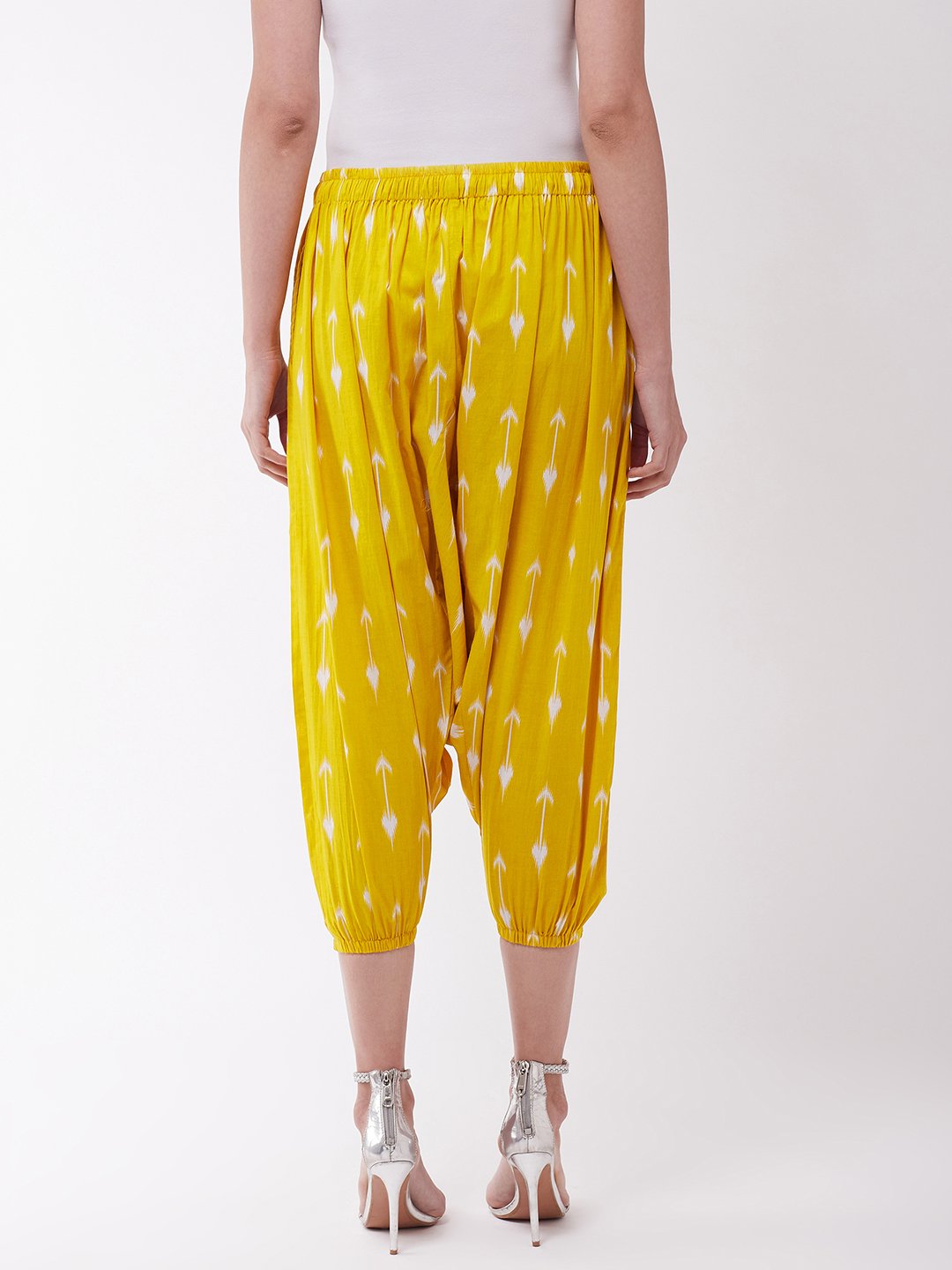 Yellow Arrow Harem Pant