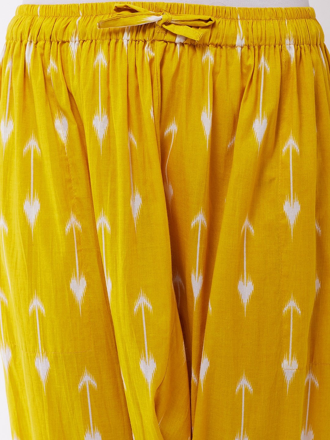 Yellow Arrow Harem Pant
