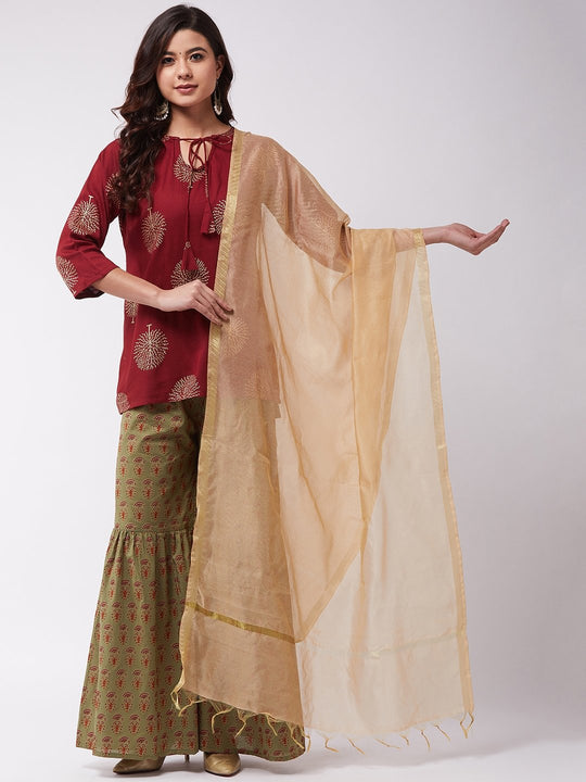 Solid Gold Dupatta