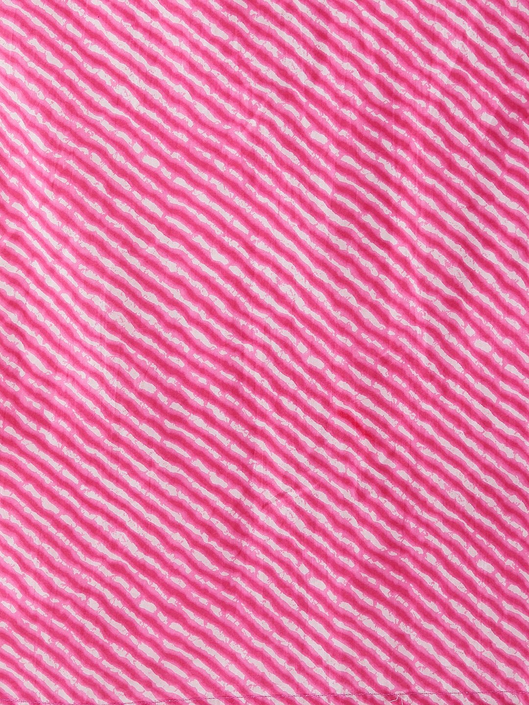 Pink Lahriya Dupatta