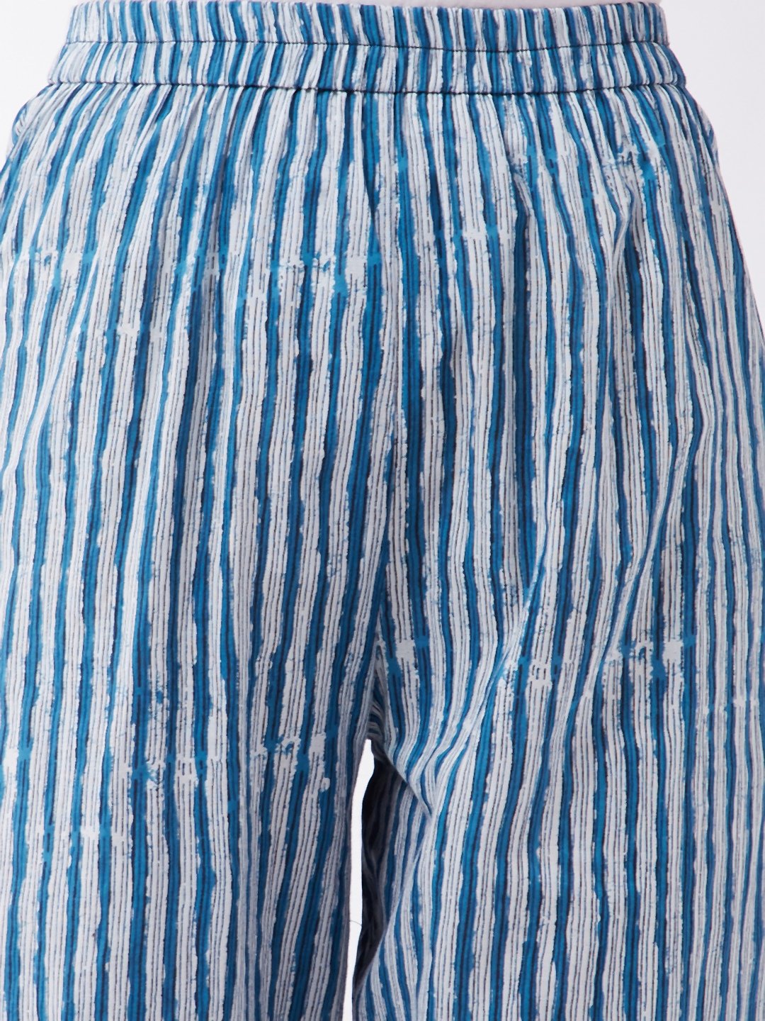 Indigo Striped Pant