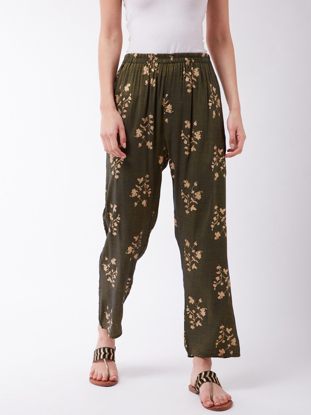 Green Gold Work Pant