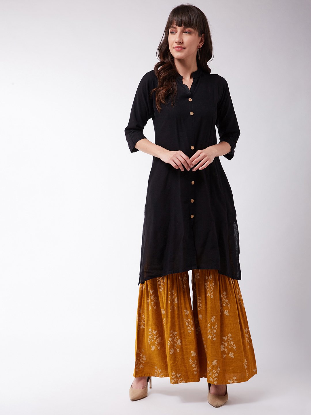 Mustard Gold Sharara