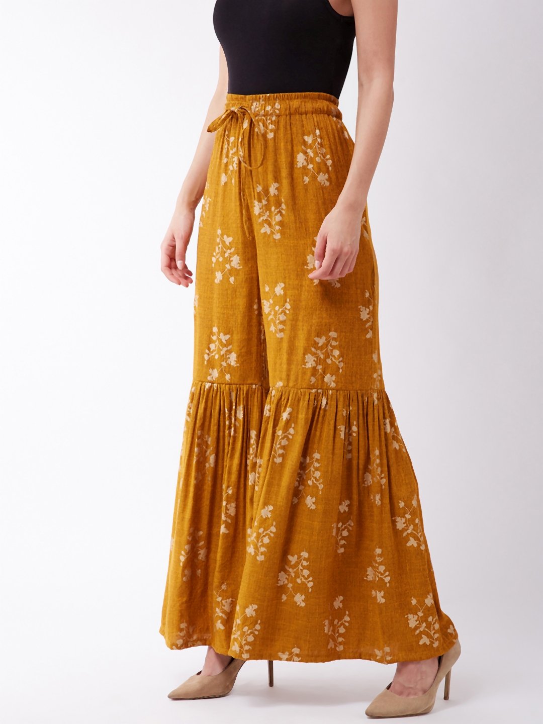 Mustard Gold Sharara