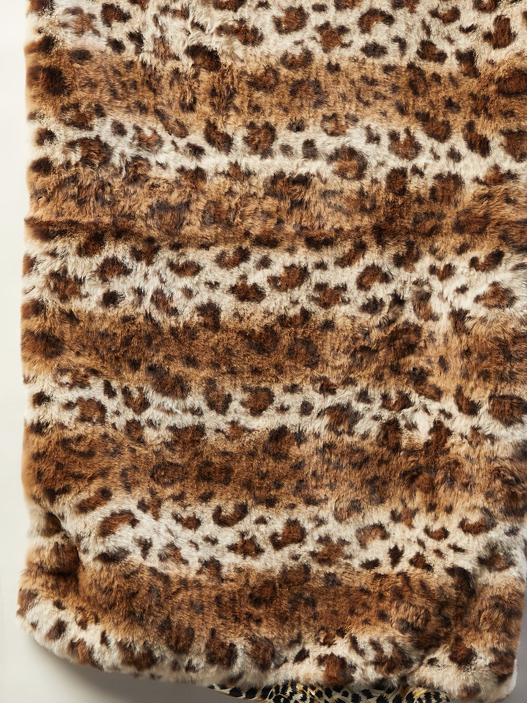 Brown Leopard Fur Cape