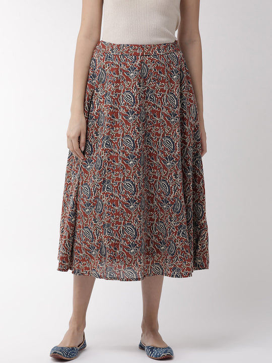 Kalamkari Print Skirt