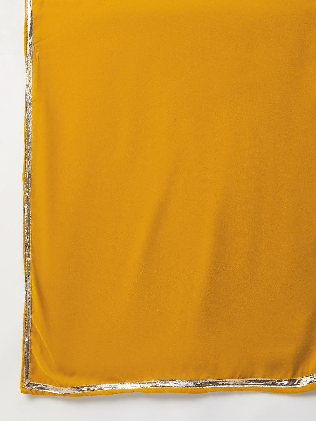 Mustard Solid Velvet Shawl